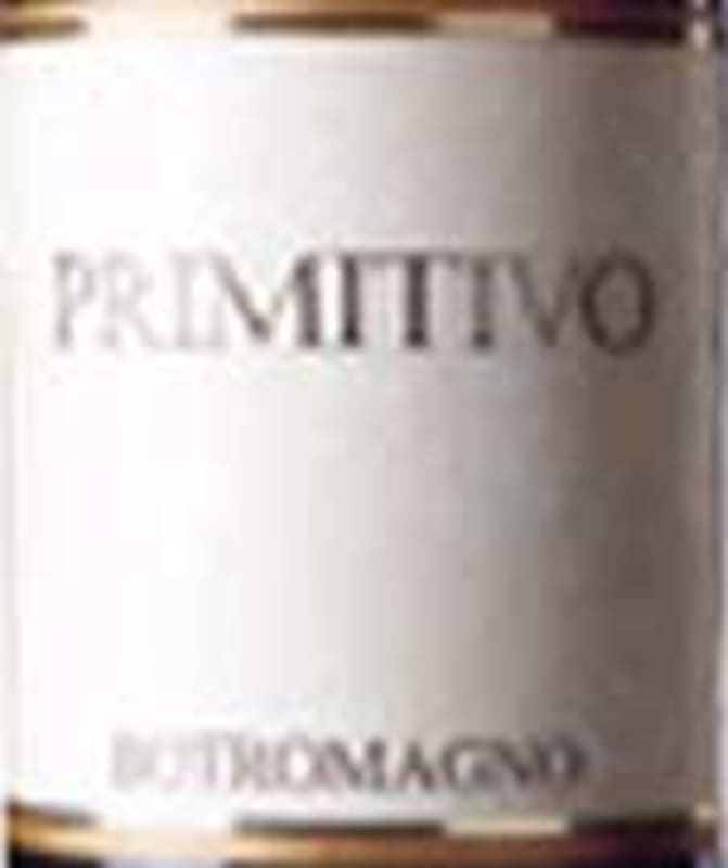 Botromagno Primitivo 2001 Front Label