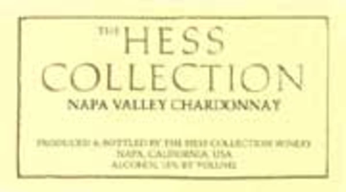 Hess Collection Mt. Veeder Chardonnay 2001 Front Label