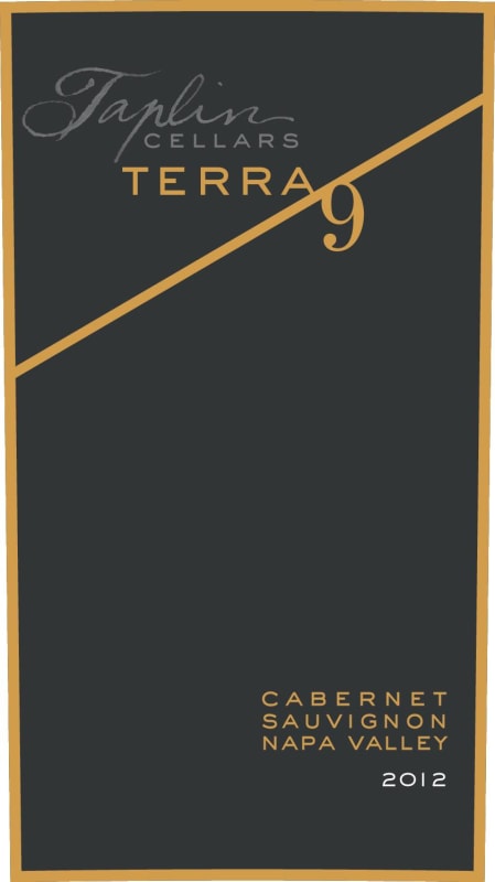 Taplin Cellars Terra 9 Cabernet Sauvignon 2012 Front Label