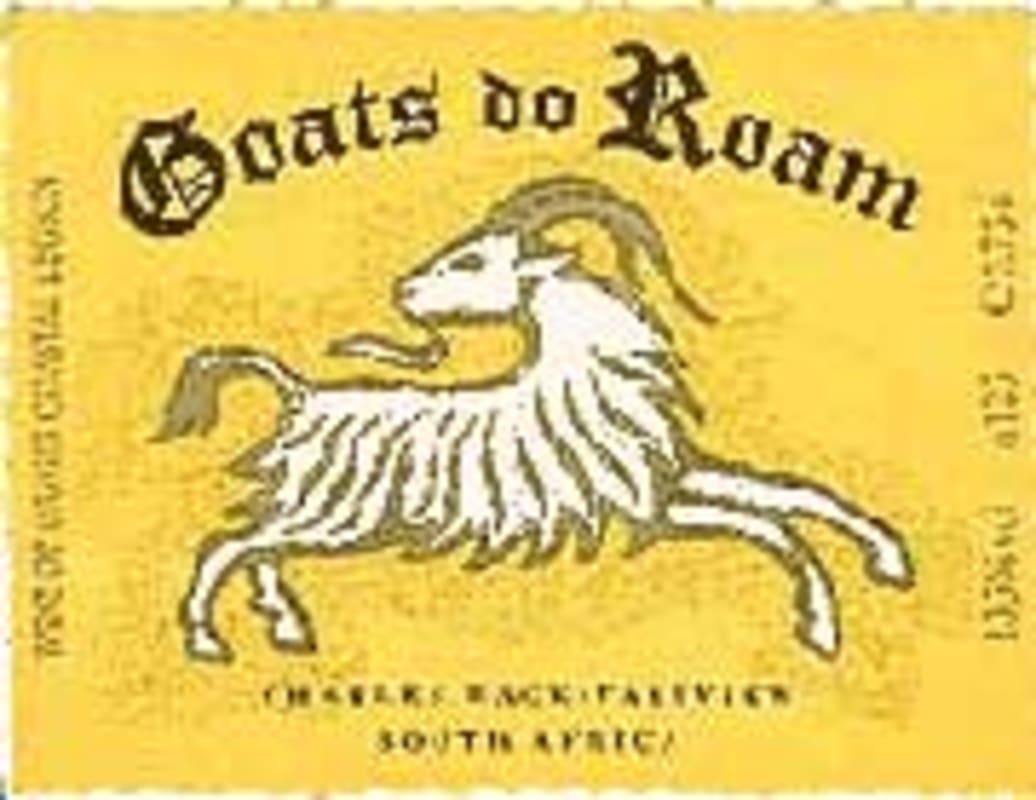 Goats do Roam Rose 2002 Front Label
