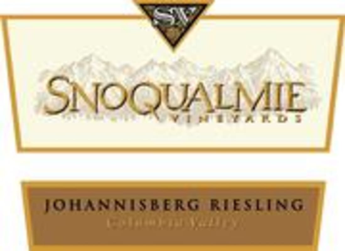 Snoqualmie Johannisberg Riesling 2002 Front Label