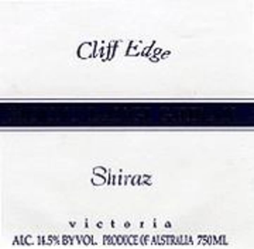 Mount Langi Ghiran Cliff Edge Shiraz 1999 Front Label