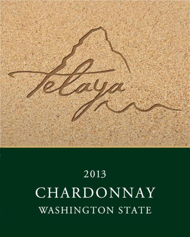 Telaya Wine Co Chardonnay 2013 Front Label