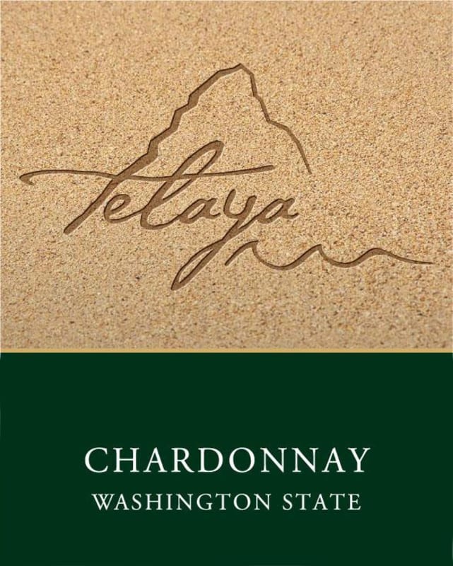 Telaya Wine Co Chardonnay 2014 Front Label