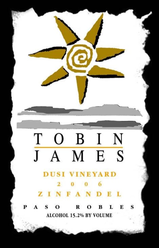 Tobin James Dusi Vineyard Zinfandel 2006 Front Label