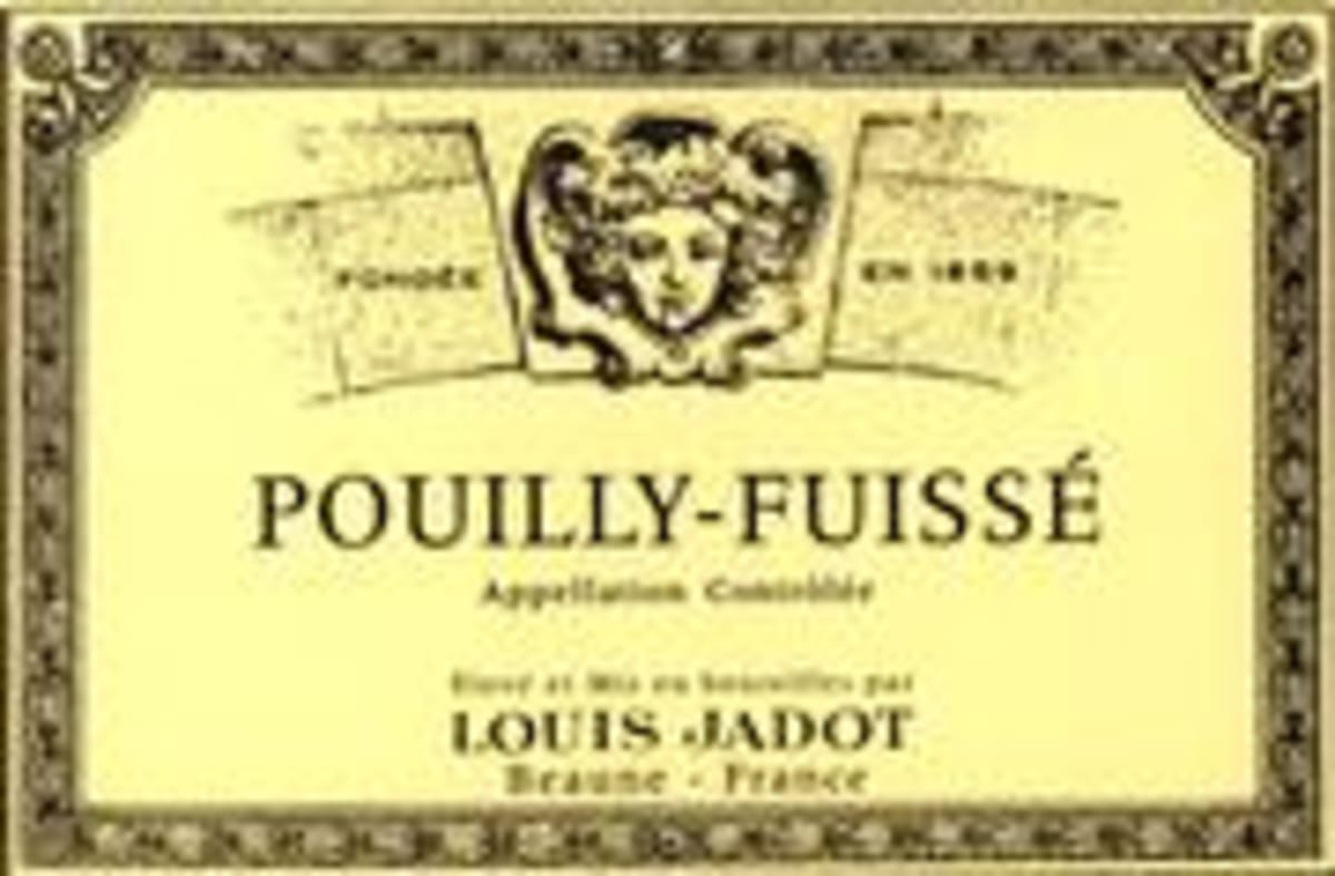 Louis Jadot Pouilly-Fuisse 1998 Front Label