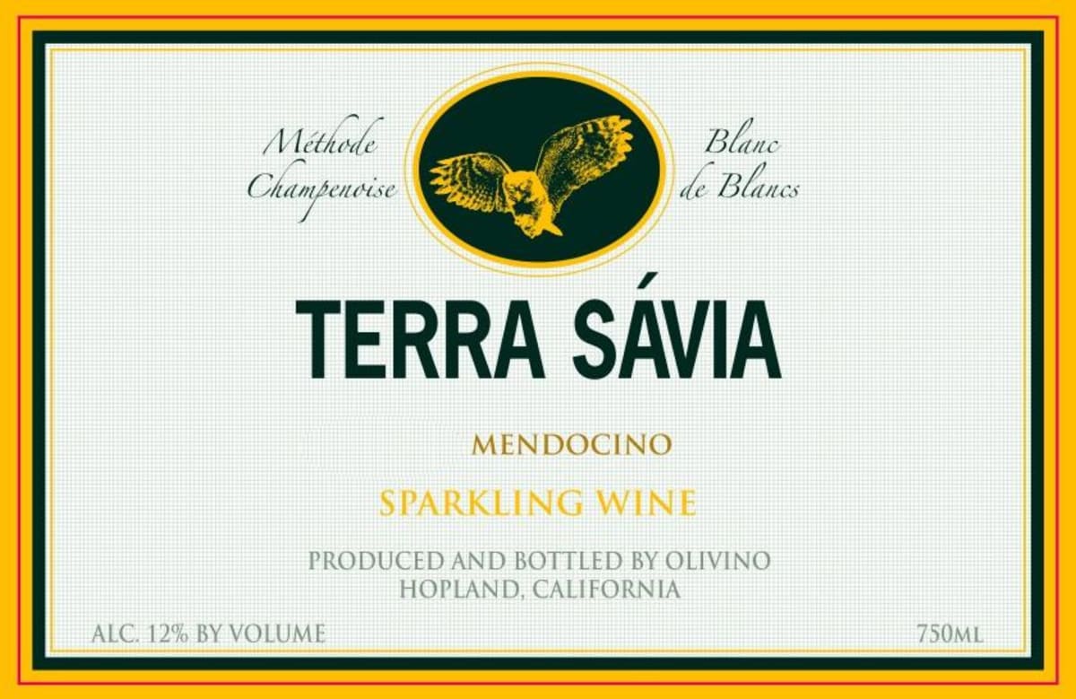 Terra Savia Blanc de Blancs 2007 Front Label