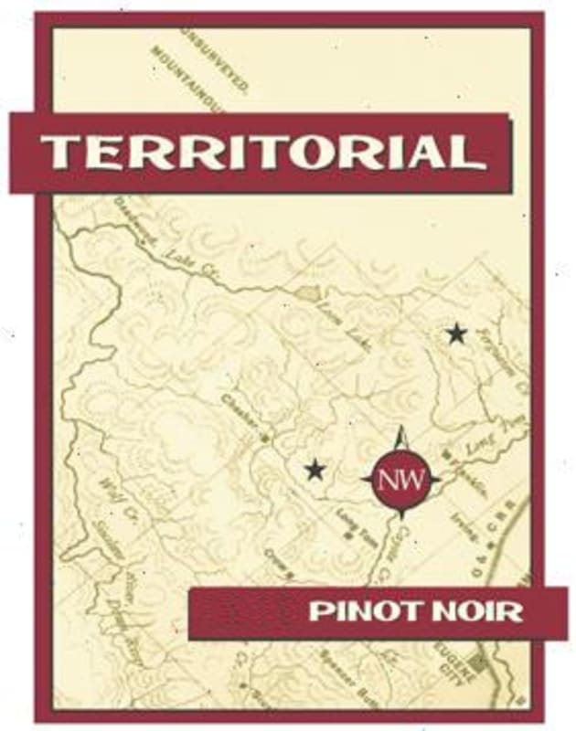 Territorial Vineyards Pinot Noir 2009 Front Label