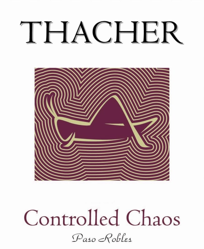 Thacher Winery Controlled Chaos 2008 Front Label