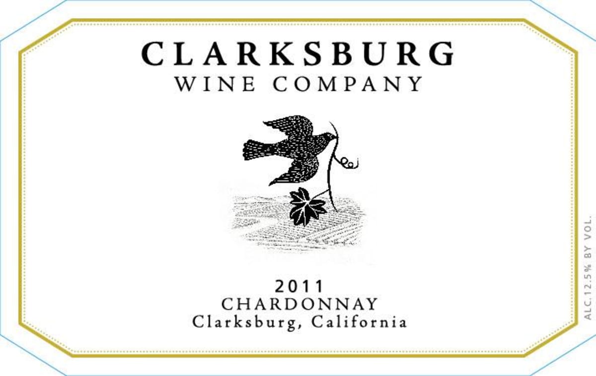 Clarksburg Wine Company Chardonnay 2011 Front Label