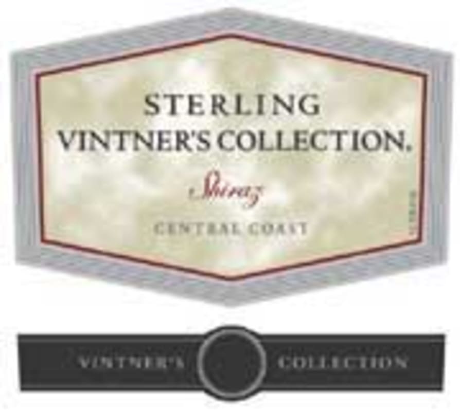 Sterling Vintners Collection Shiraz 2001 Front Label