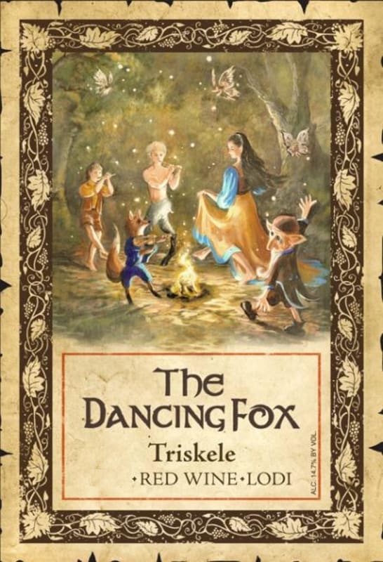 The Dancing Fox Winery & Bakery The Dancing Fox Winery Triskele 2011 Front Label