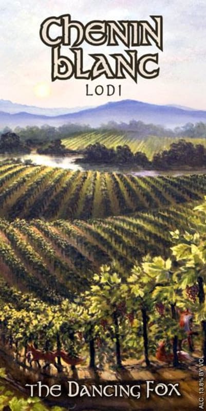 The Dancing Fox Winery & Bakery The Lewis Estate Chenin Blanc 2009 Front Label