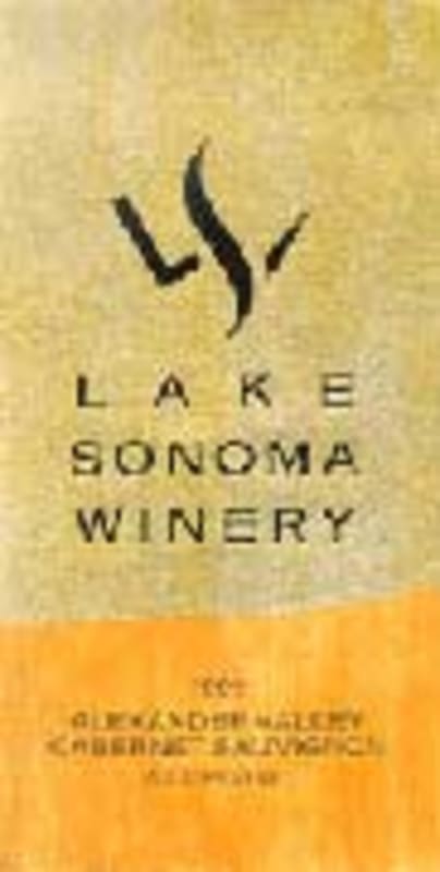 Lake Sonoma Winery Alexander Valley Cabernet Sauvignon 1999 Front Label