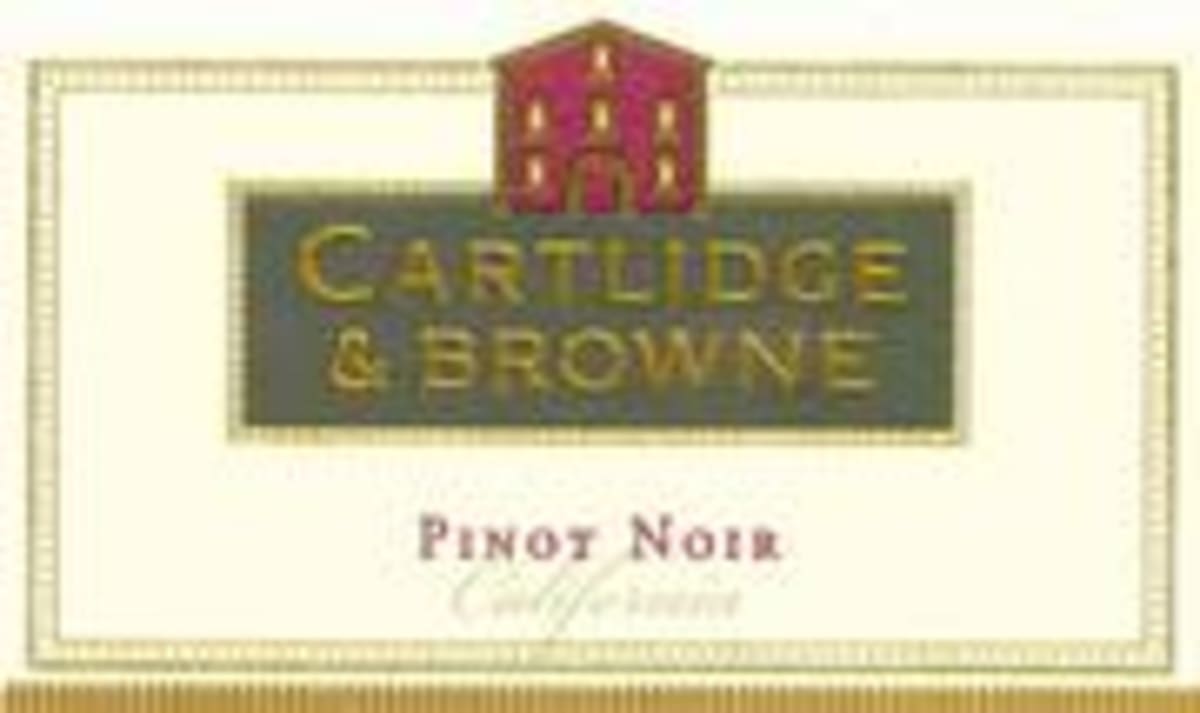 Cartlidge & Browne Pinot Noir 2001 Front Label