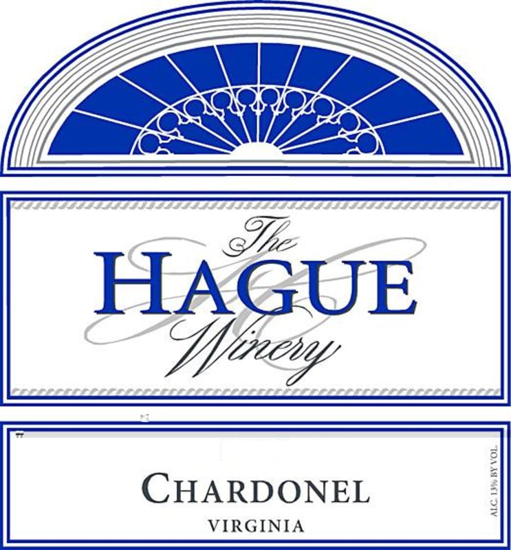 The Hague Winery Chardonel 2014 Front Label