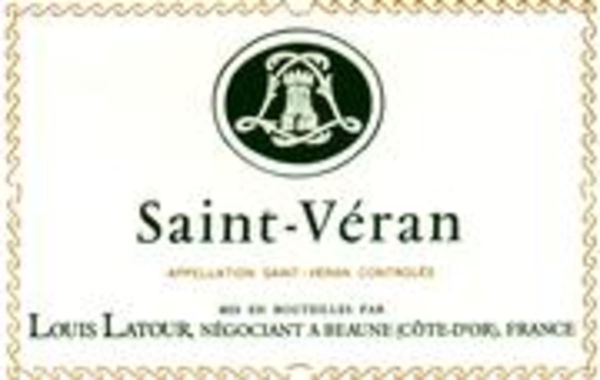 Louis Latour Saint Veran 1997 Front Label