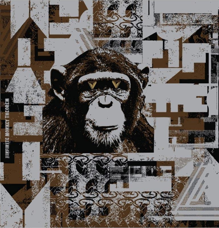 The Infinite Monkey Theorem Malbec 2014 Front Label