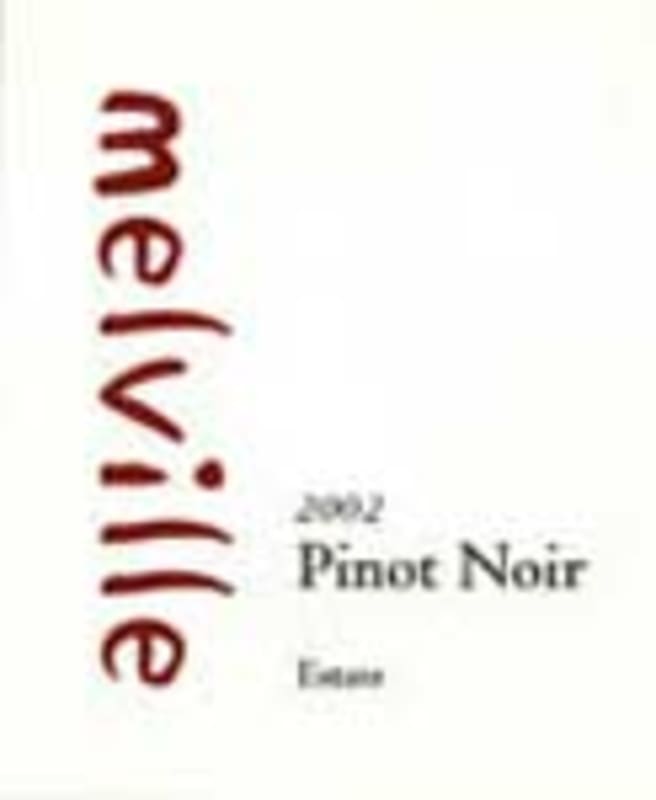 Melville Sta. Rita Hills Estate Pinot Noir 2001 Front Label