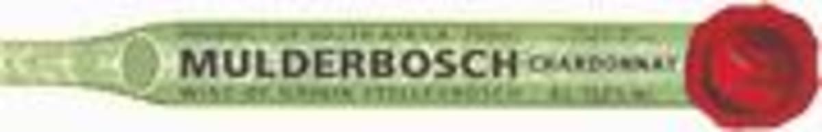 Mulderbosch Chardonnay 2000 Front Label
