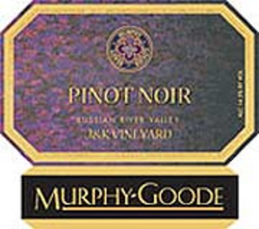 Murphy-Goode Goode & Ready Pinot Noir 2001 Front Label