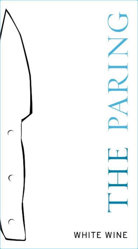 The Paring White 2013 Front Label