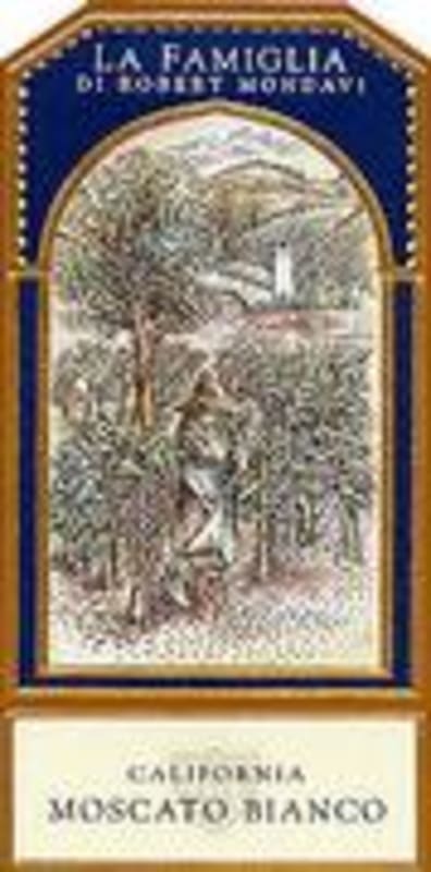 La Famiglia Moscato Bianco (500mL) 2001 Front Label