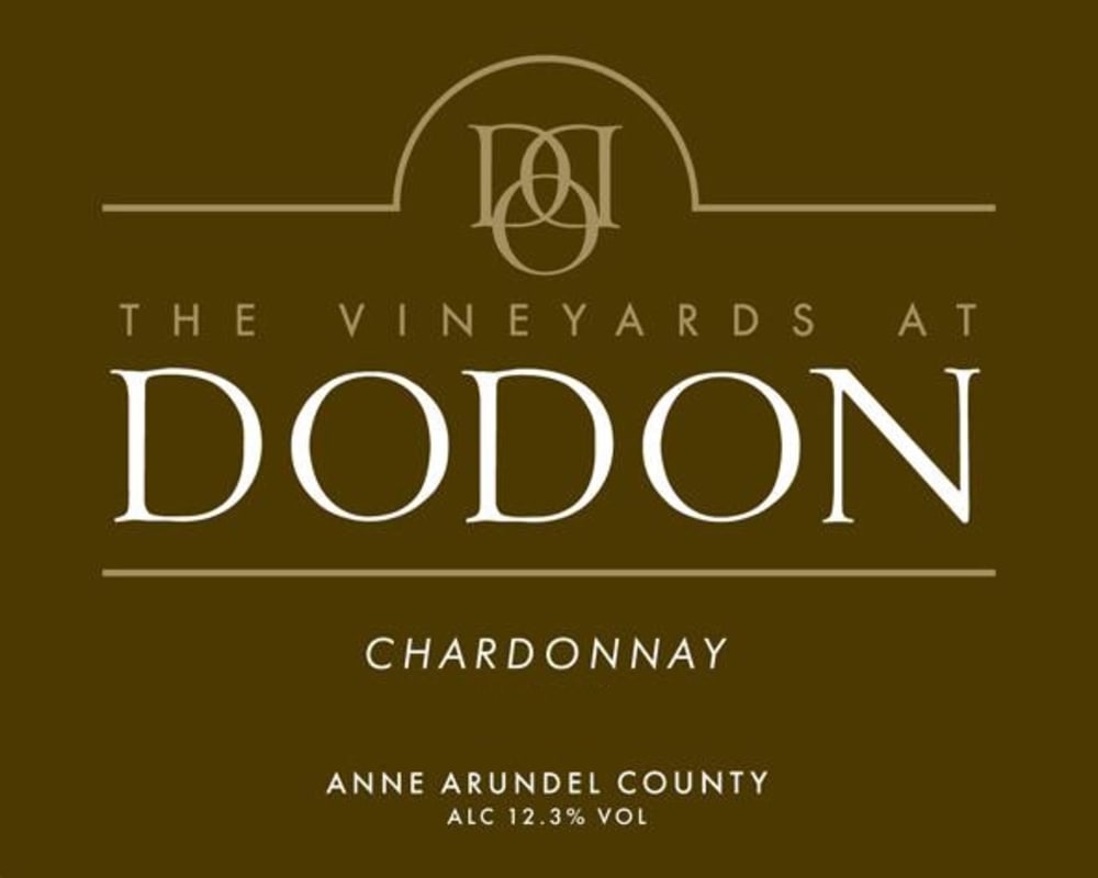 The Vineyards at Dodon Chardonnay 2014 Front Label
