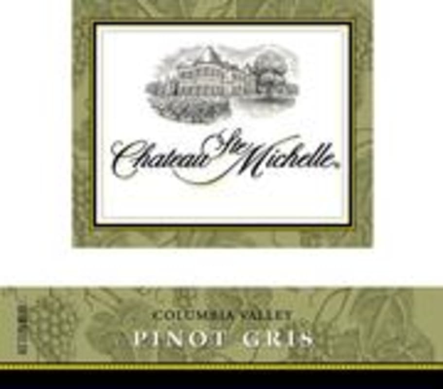 Chateau Ste. Michelle Pinot Gris 2002 Front Label