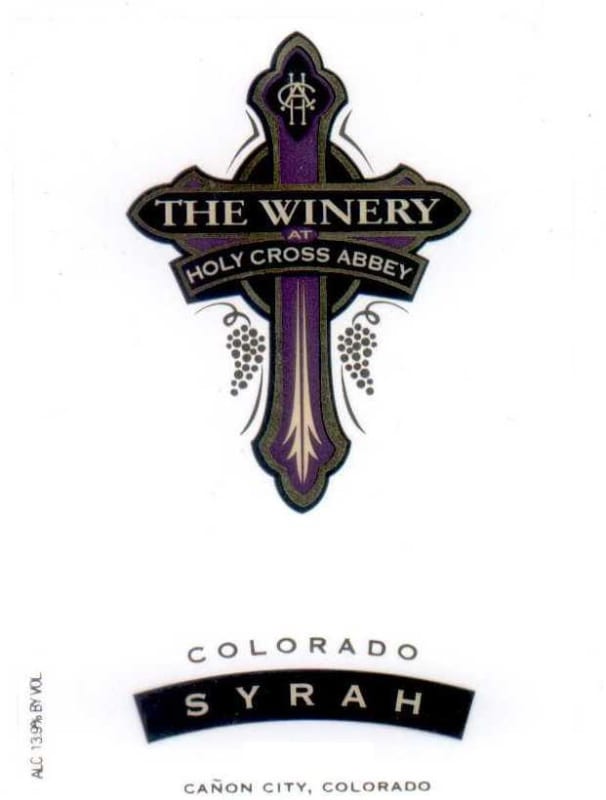 The Winery at Holy Cross Abbey Syrah 2006 Front Label