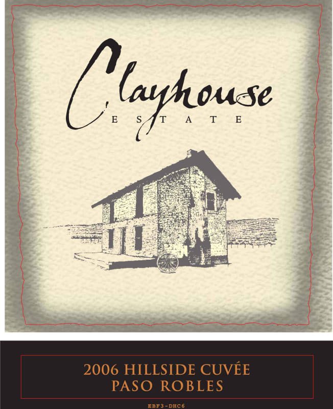Clayhouse Hillside Cuvee 2006 Front Label