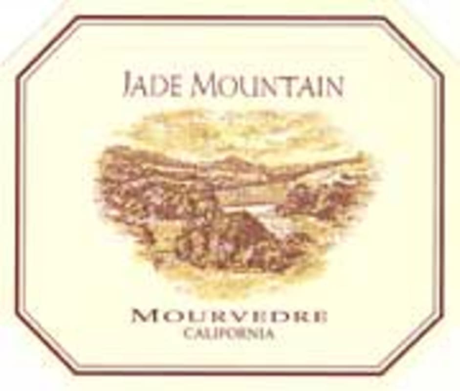 Jade Mountain Old Vine Mourvedre 2001 Front Label