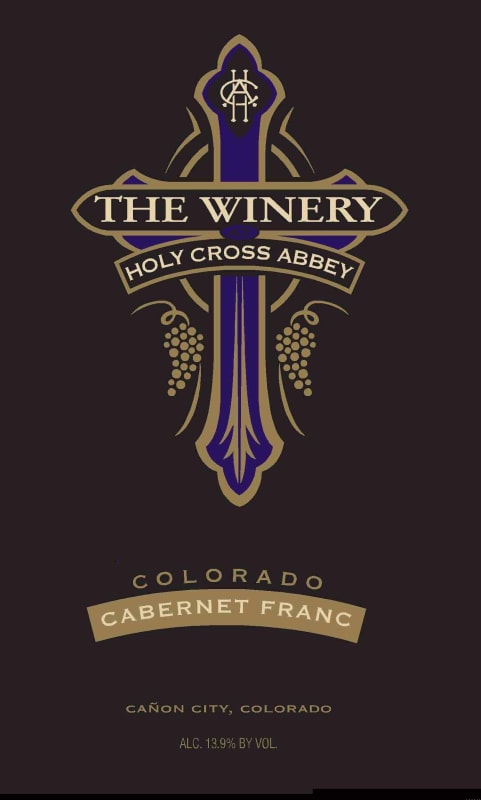 The Winery at Holy Cross Abbey Cabernet Franc 2014 Front Label