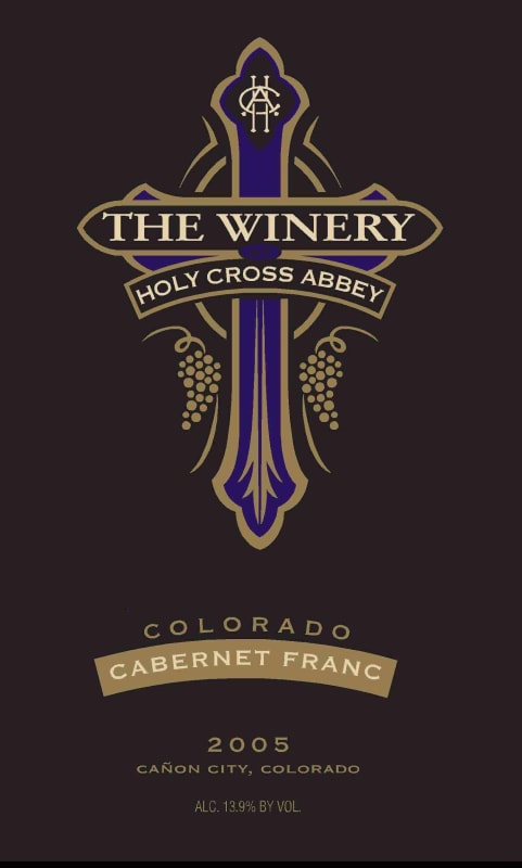 The Winery at Holy Cross Abbey Cabernet Franc 2005 Front Label