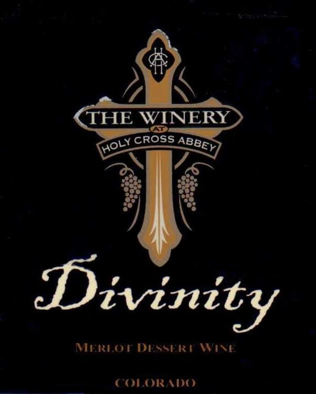 The Winery at Holy Cross Abbey Divinity Dessert Wine 2013 Front Label