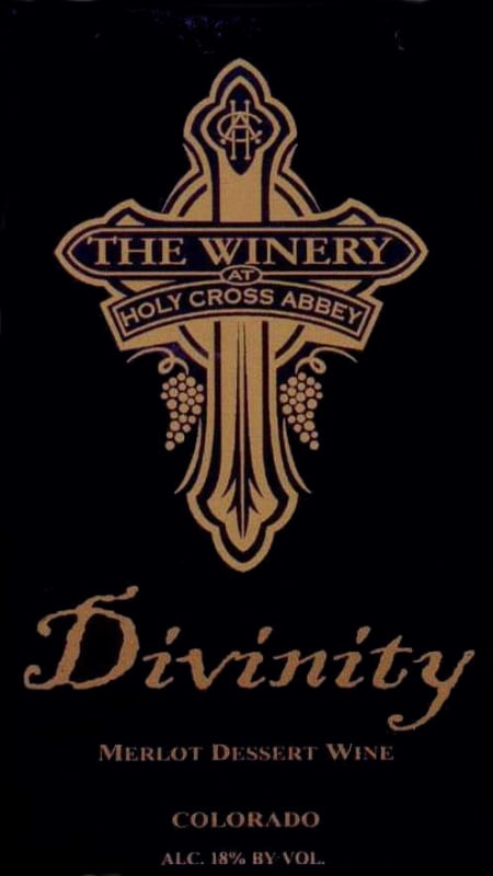 The Winery at Holy Cross Abbey Divinity Dessert Wine 2008 Front Label