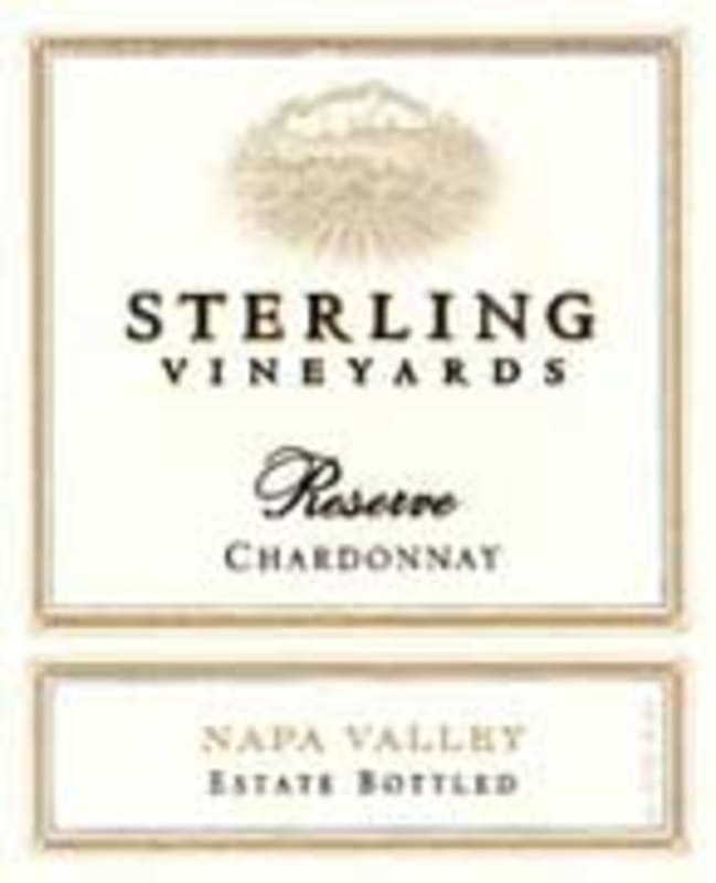 Sterling Reserve Chardonnay 2001 Front Label
