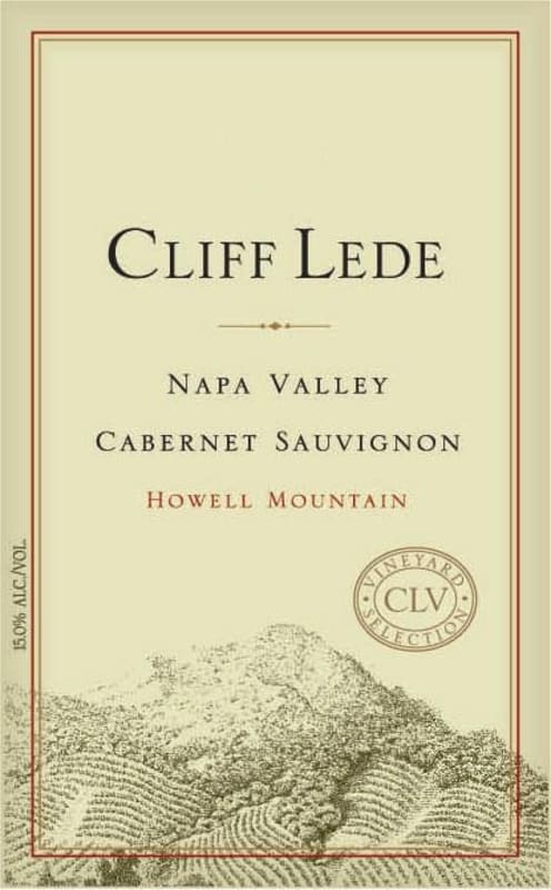 Cliff Lede Cabernet Sauvignon 2009 Front Label