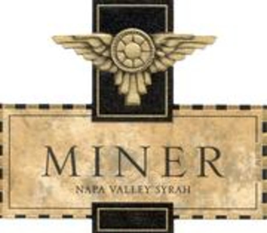 Miner Family Syrah 2000 Front Label
