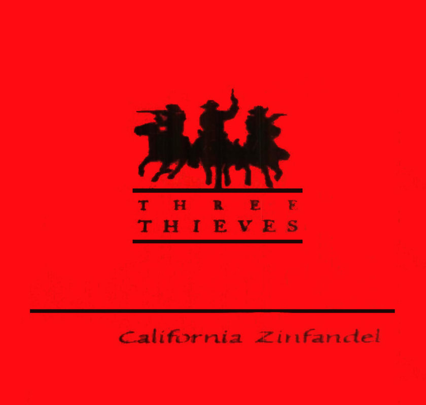 Three Thieves Zinfandel 2005 Front Label
