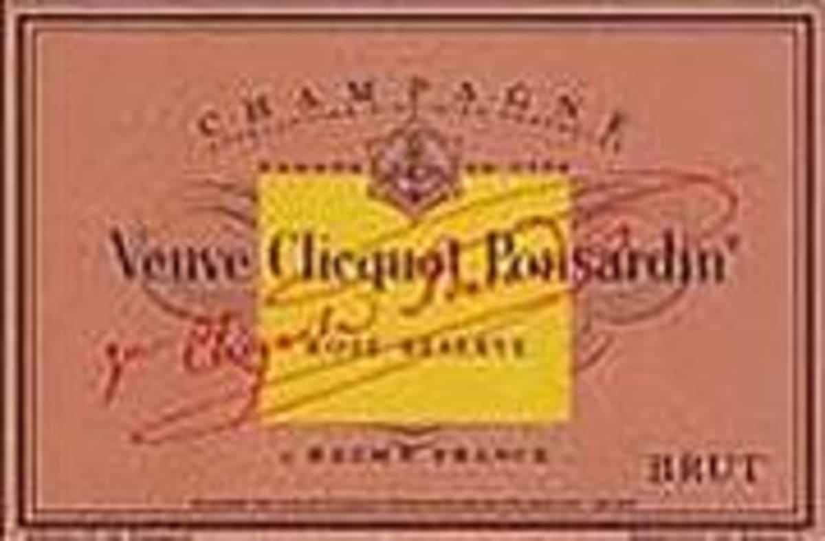 Veuve Clicquot Brut Rose Reserve 1996 Front Label