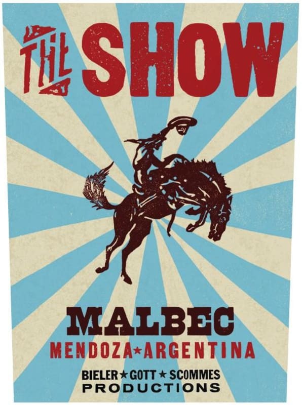Three Thieves The Show Malbec 2012 Front Label