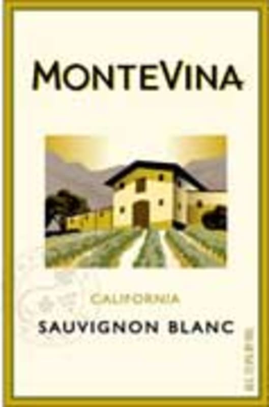 Montevina Sauvignon Blanc 2001 Front Label