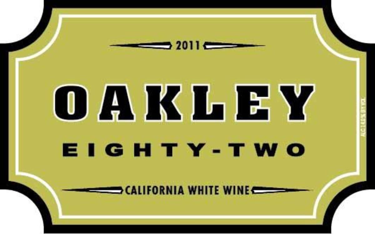 Cline Oakley Eighty Two White 2011 Front Label