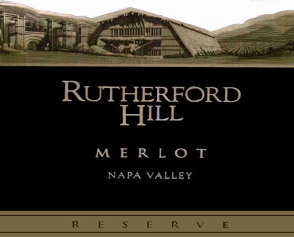 Rutherford Hill Reserve Merlot 2003 Front Label