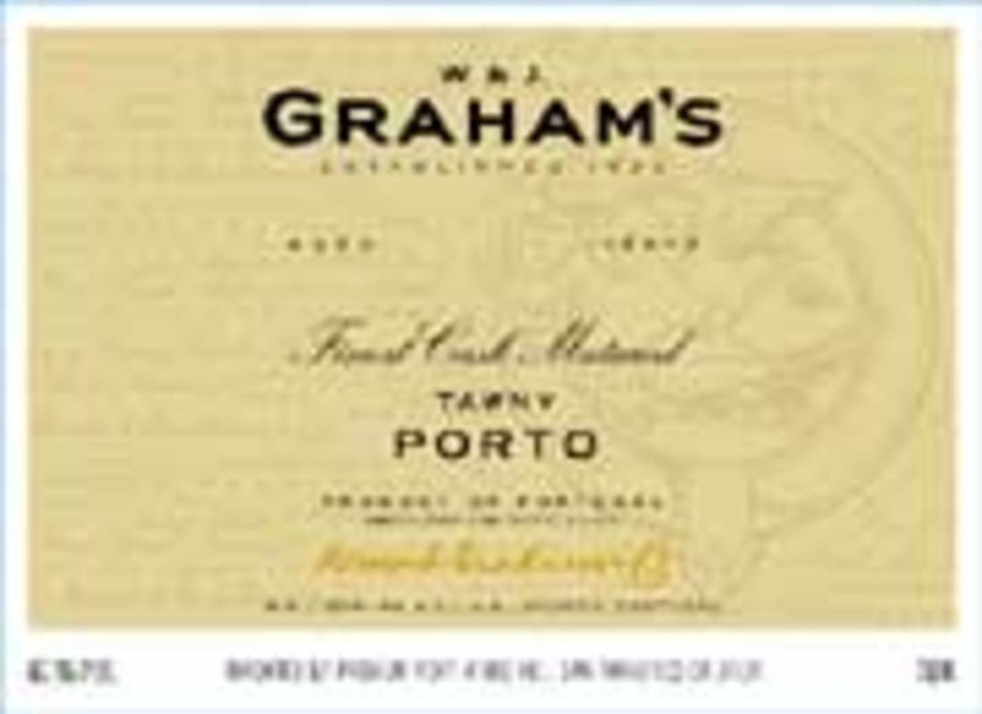 Graham's Tawny Port Front Label