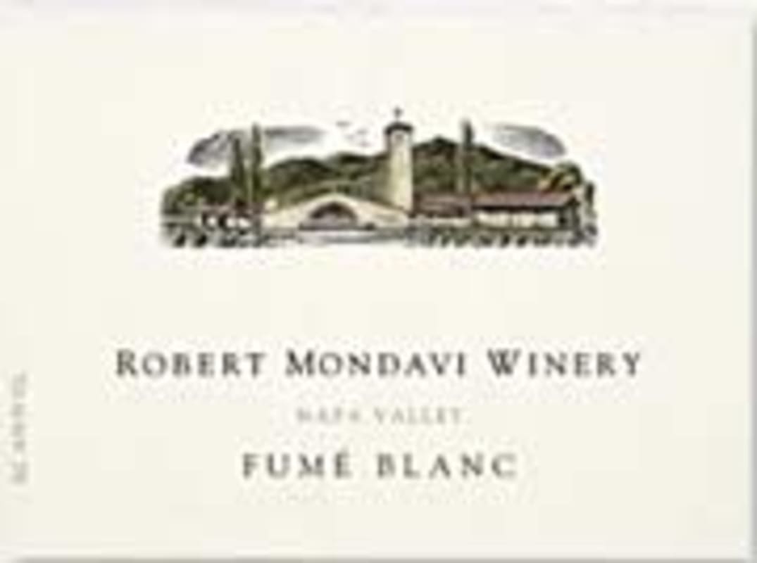 Robert Mondavi Fume Blanc 2001 Front Label