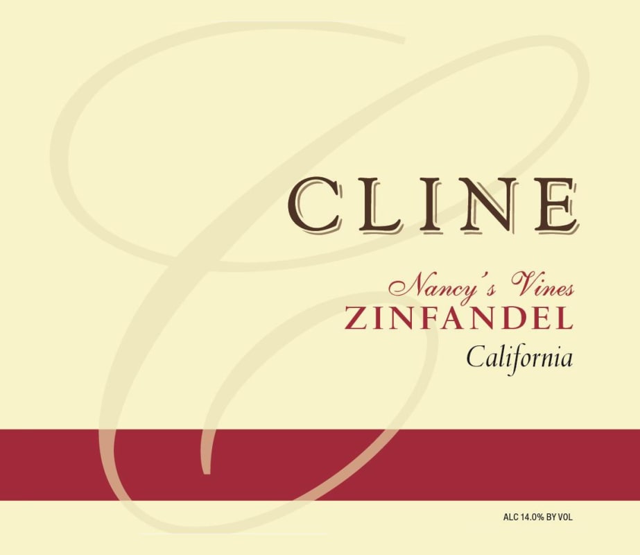 Cline Nancy's Vines Zinfandel 2014 Front Label