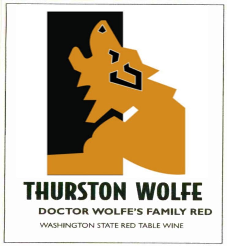 Thurston Wolfe Dr Wolfes Family 2011 Front Label