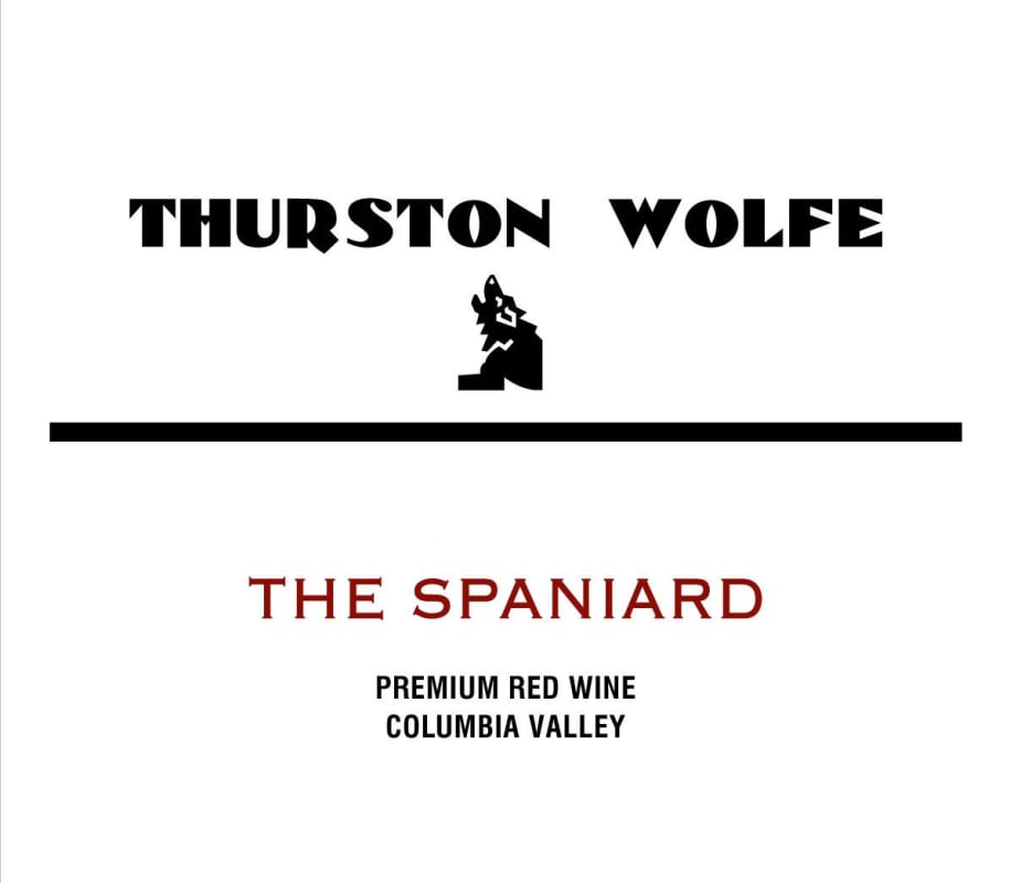 Thurston Wolfe The Spaniard 2013 Front Label